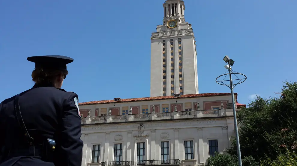 La Universidad de Texas, en Austin, donde en 1966 se produjo el primer tiroteo masivo en una universidad estadounidense.