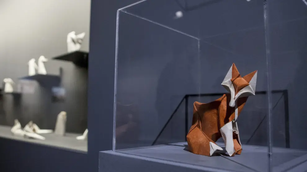 Exposición 'Transformando la realidad' en el Museo de Origami de Zaragoza