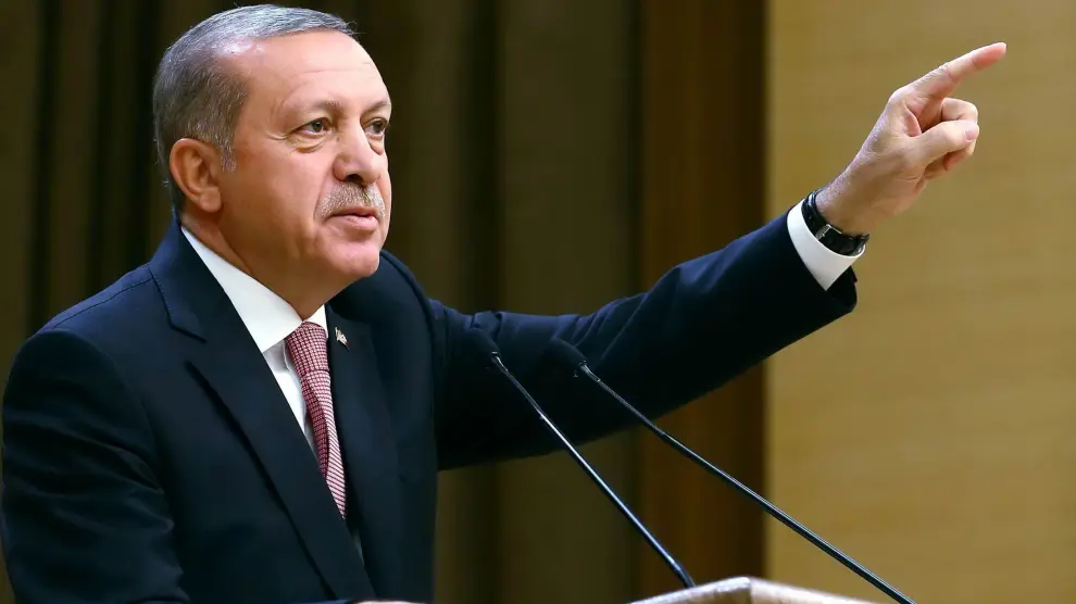 Erdogan, durante un discurso en Ankara.