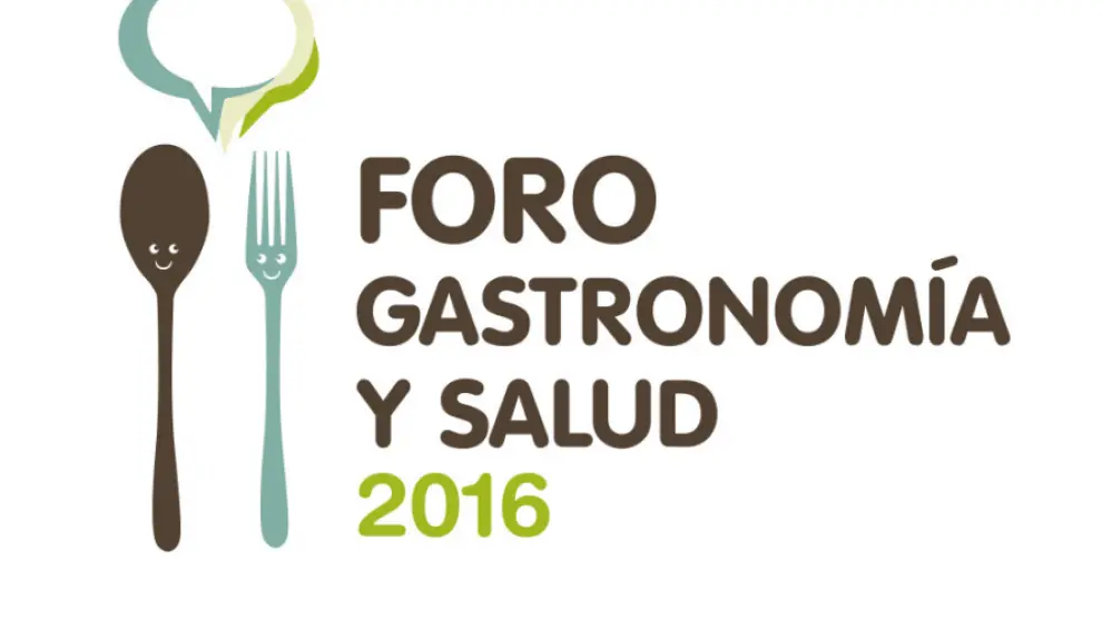 Logo del Foro de Gastronomía y Salud 2016.