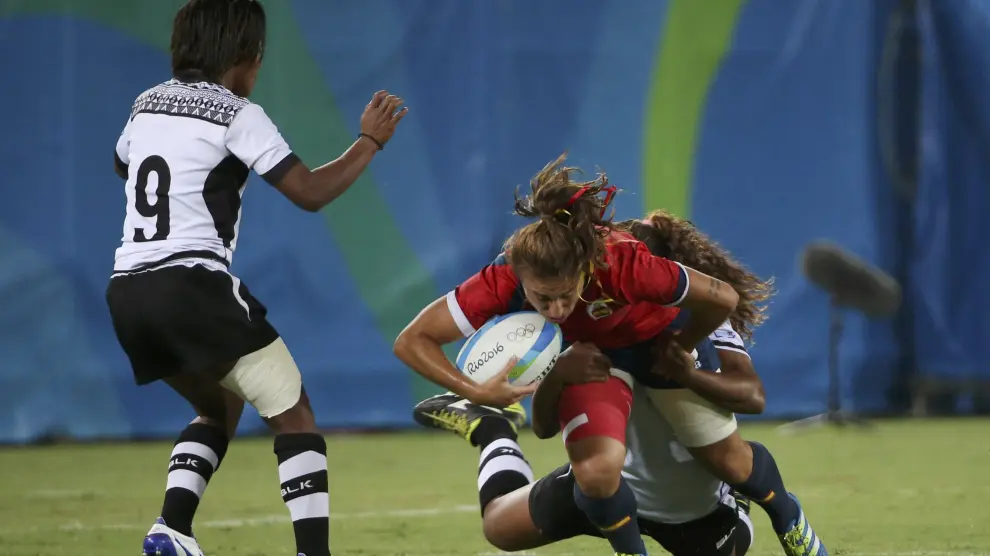 Las Leonas terminan séptimas en el rugby al derrotar a Fiyi