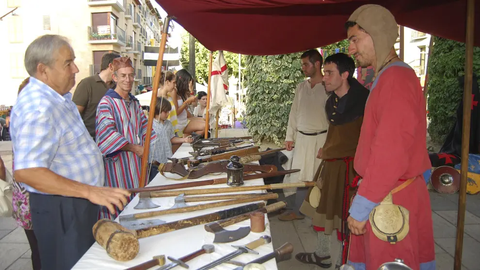 Mercados medievales durante agosto en Aragón