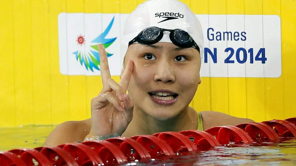 La nadadora china Chen Xinyi.