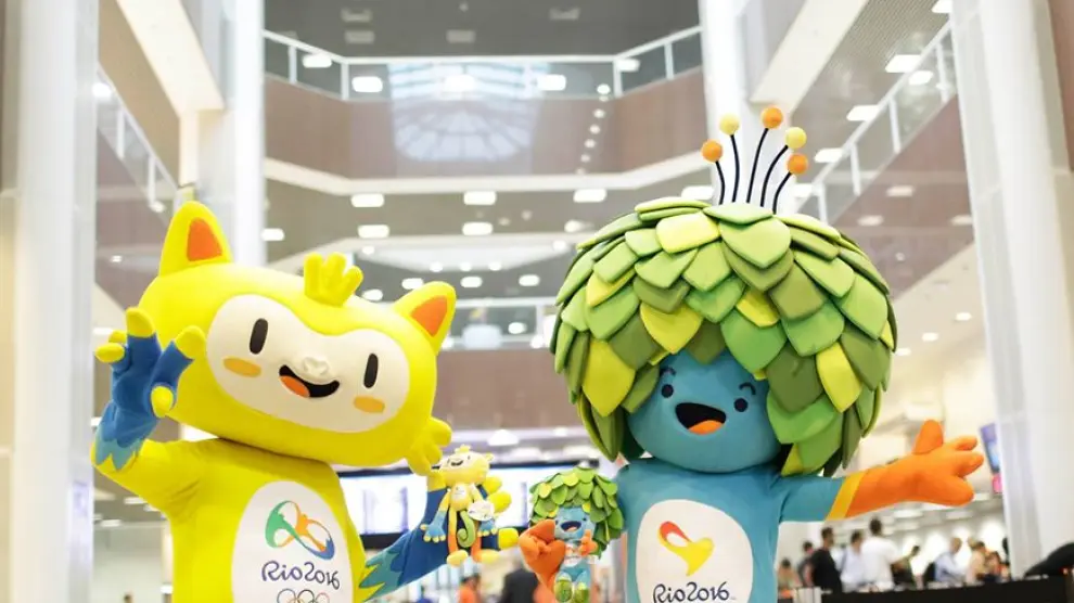 Las mascotas olímpicas Vinicius y Tom, las más vendidas en Río 2016