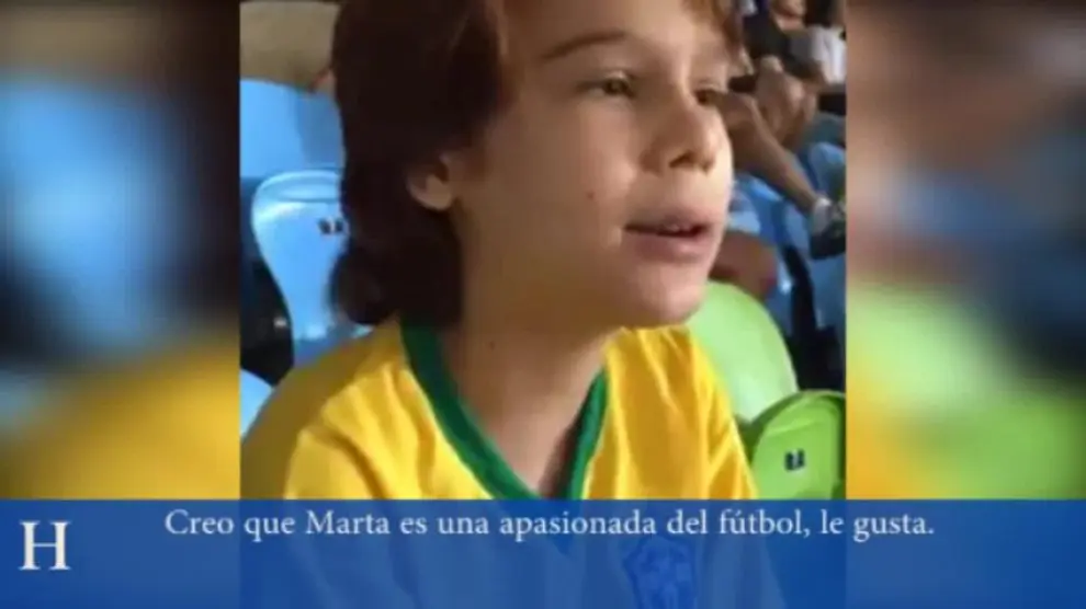 Niño cambia Neymar por Marta