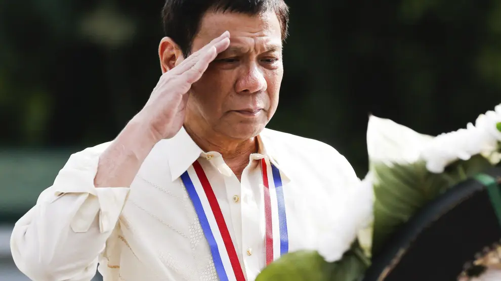 El presidente de Filipinas, Rodrigo Duterte.