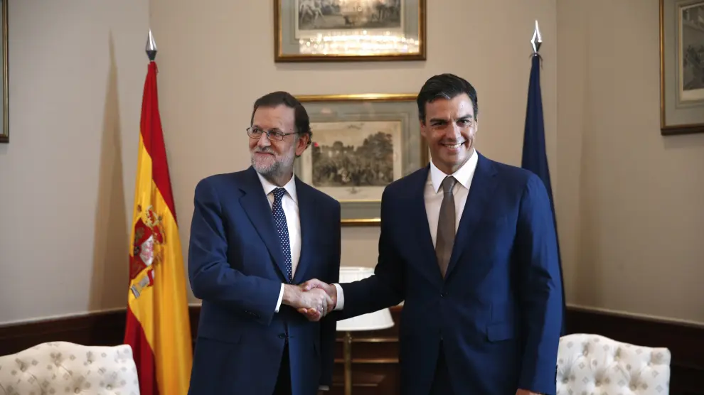 Mariano Rajoy se reunió el lunes con Pedro Sánchez.