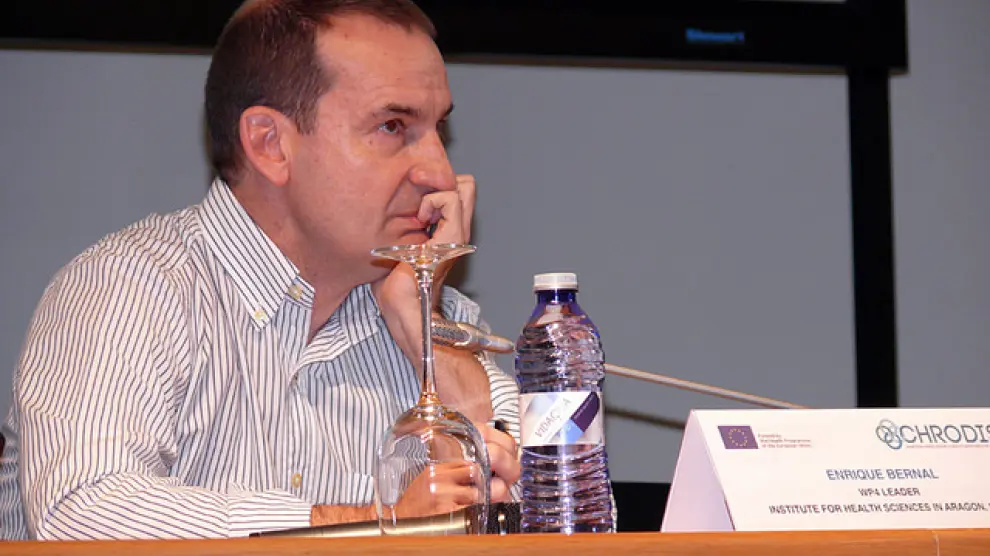 El investigador del Instituto Aragonés de Ciencias de la Salud (IACS) Enrique Bernal.