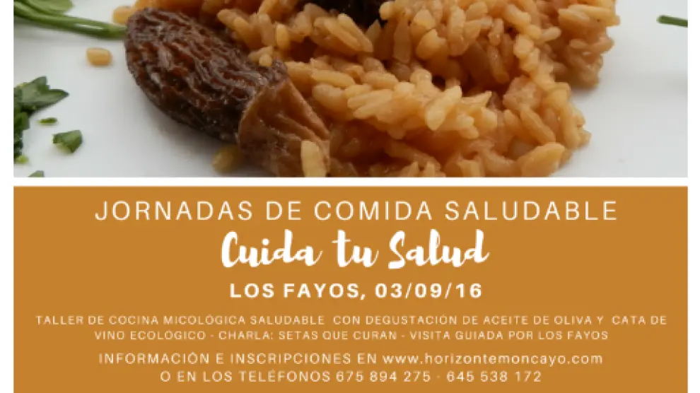 La localidad de Los Fayos acoge unas Jornadas de Comida Saludable este sábado