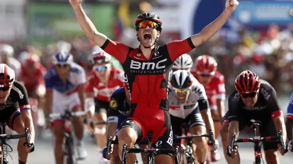 Jean Pierre Drucker (BMC) se hace con la decimosexta etapa de la Vuelta