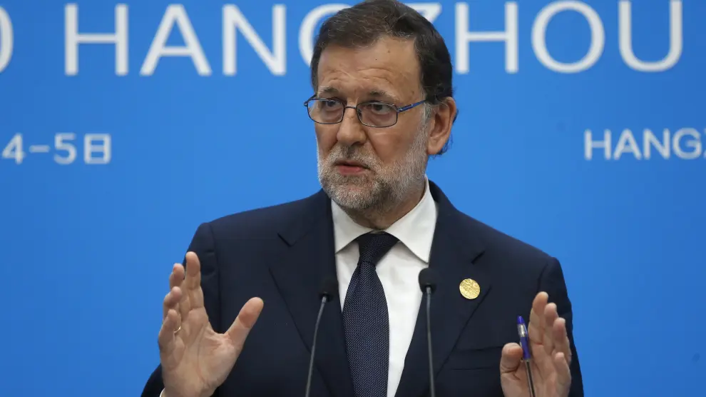 Mariano Rajoy durante la reunión del G20 se desvincula del nombramiento y afirma que será Luis de Guindos el que dará una explicación.