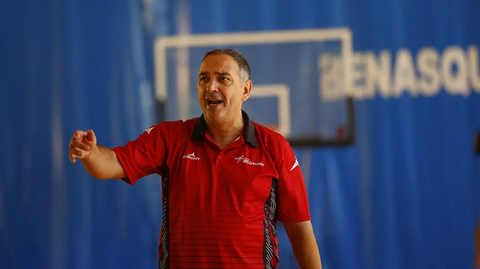 El entrenador del CAI Zaragoza, Andreu Casadevall
