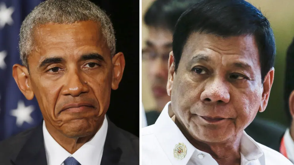 Obama y Duterte