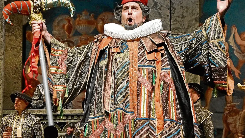 'Rigoletto', la última ópera que se representó en el Principal, en marzo pasado.