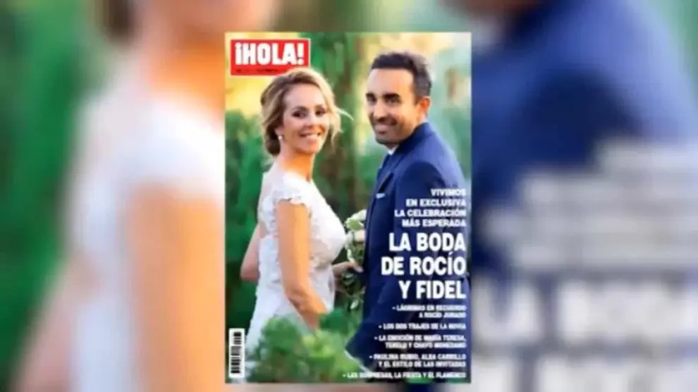 Se filtra la portada de la boda de Rocío Carrasco y Fildel Albiac