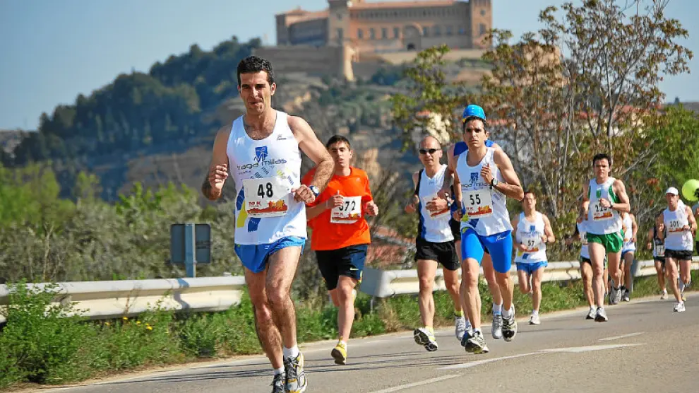 Alcañiz celebra todos los años una carrera 10k.