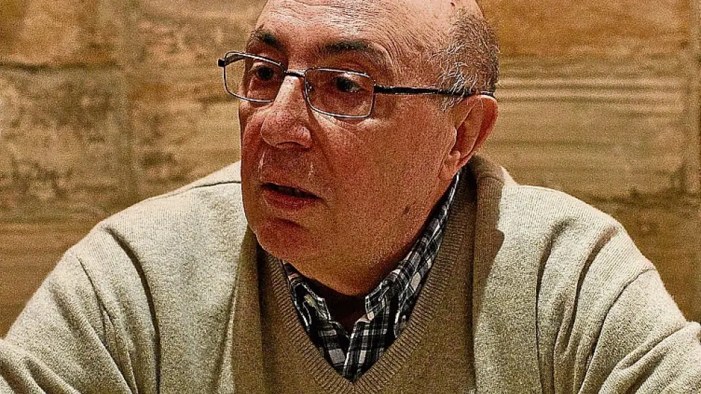 Luis Roldán, en una foto de 2013 durante una entrevista.