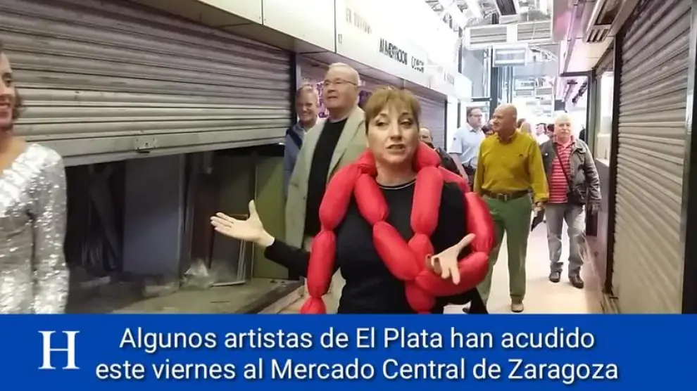 Artistas de El Plata en el Mercado Central