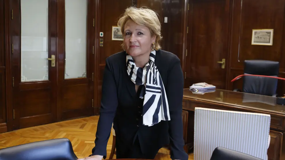 Teresa Ruiz,  directora comercial de Banca Privada en Banco Santander Aragón, Navarra y La Rioja.