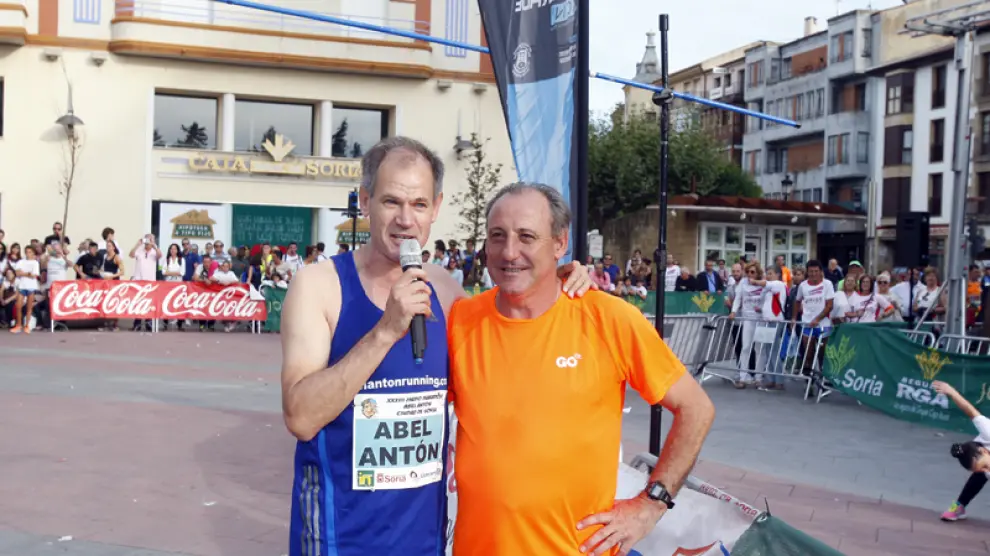 Imagen de archivo de la Media Maratón, con Abel Antón y 5K Fermín Cacho