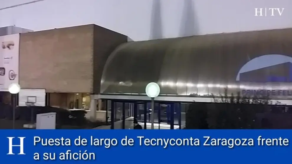 Presentación Tecnyconta Zaragoza Príncipe Felipe