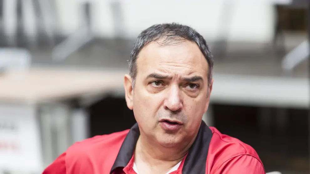 El entrenador del Tecnyconta Zaragoza, Andreu Casadevall