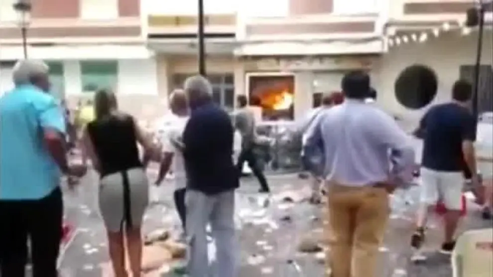 Así vivieron los vecinos la explosión de Vélez Málaga