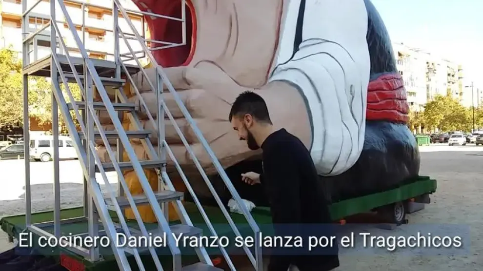 El Tragachicos se come al cocinero Daniel Yranzo