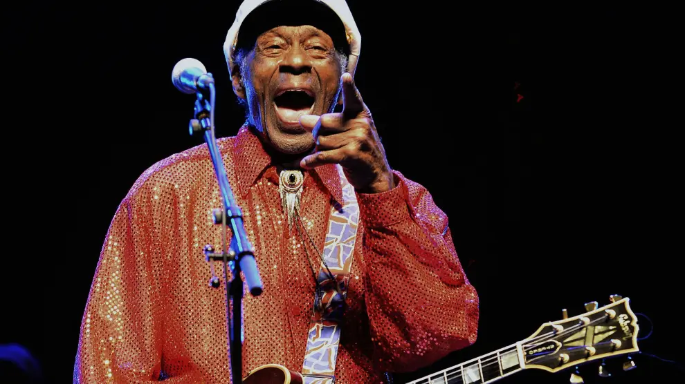 Chuck Berry en una imagen de archivo