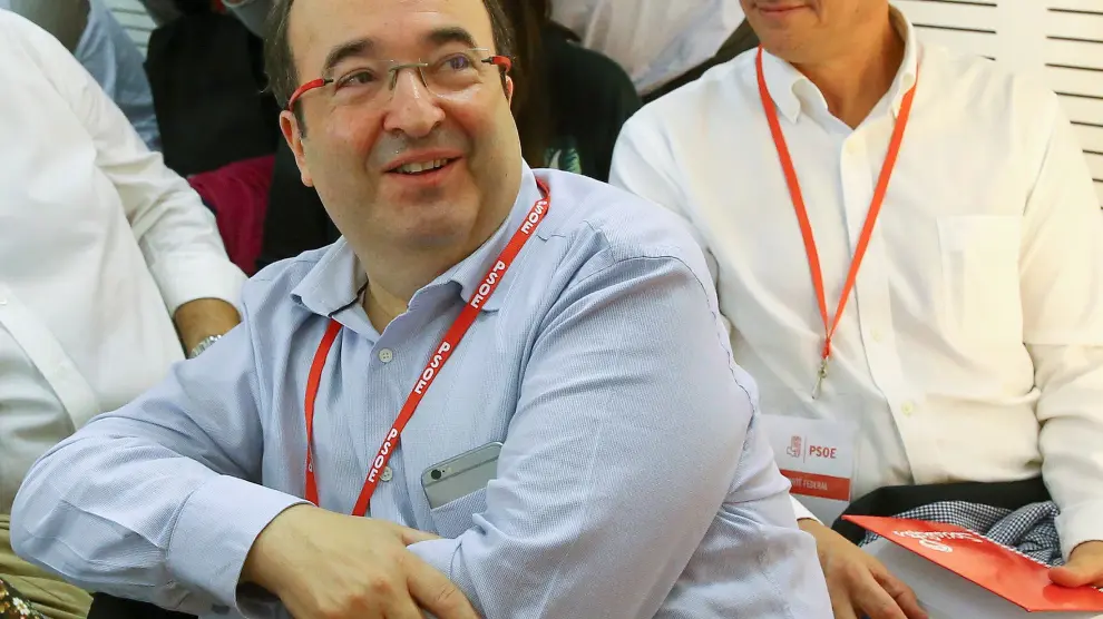 Miquel Iceta en el Comité Federal del PSOE