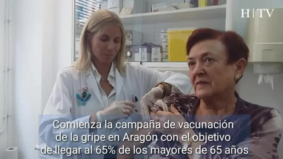 Comienza la campaña de vacunación contra la gripe en Aragón