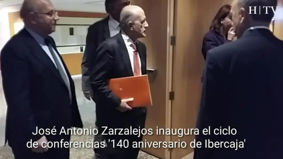 J. A. Zarzalejos abre el ciclo '140 aniversario de Ibercaja'