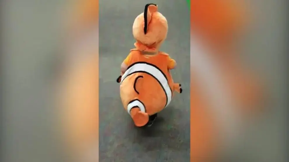 El disfraz de Nemo que esconde una reivindicación