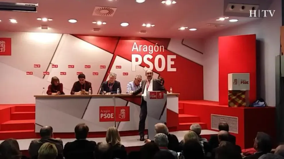Lambán: "Ya le hemos pedido a Rajoy una comisión bilateral"