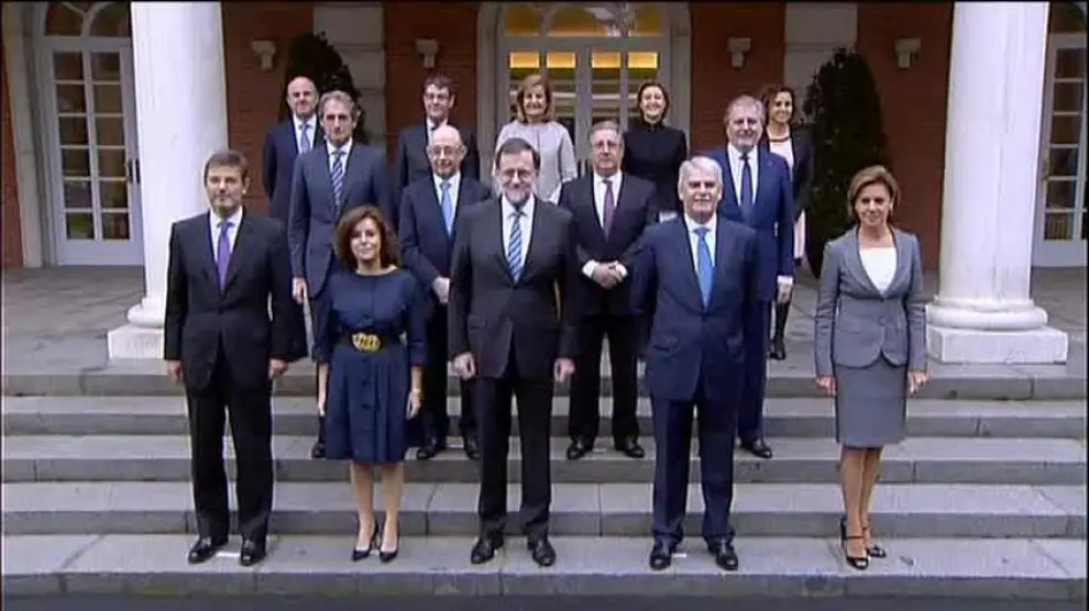 Estos son los ministros del ejecutivo de Rajoy