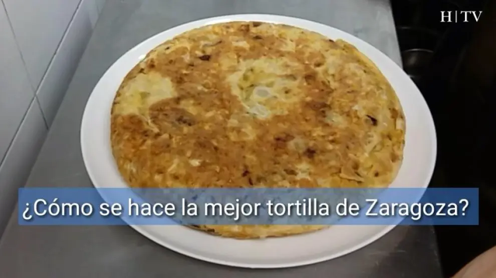¿Cómo se hace la mejor tortilla de Zaragoza?