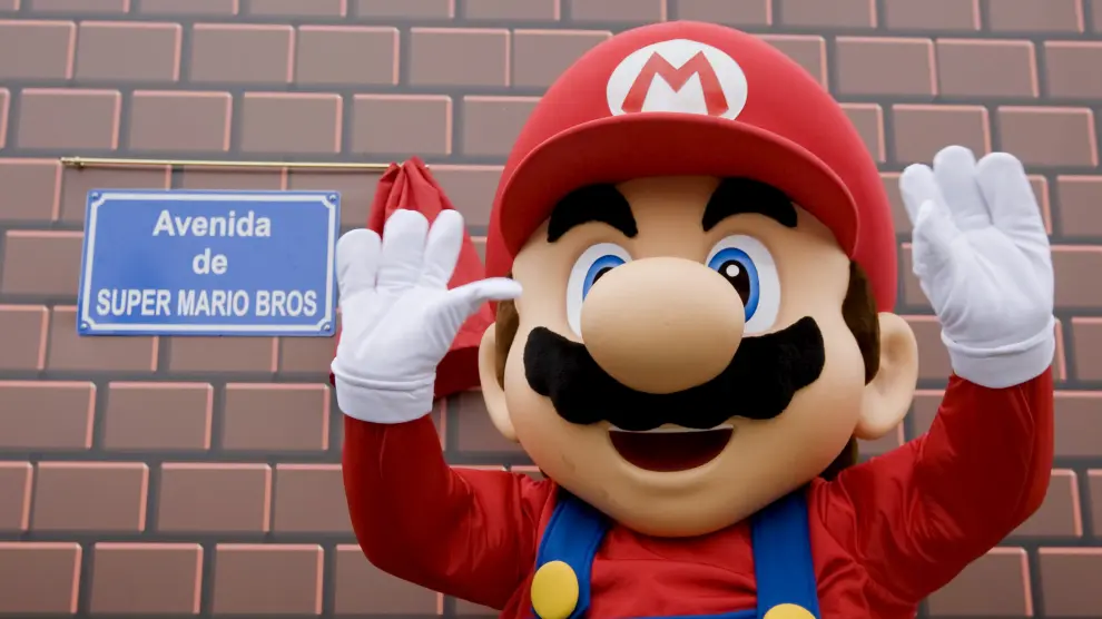 Super Mario tiene su propia calle en el barrio zaragozano de Valdespartera.