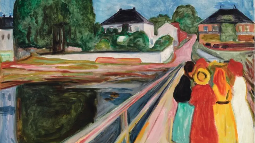 'Girls on the Bridge' de Eduard Munch.