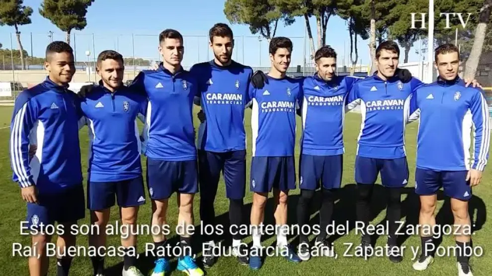Los canteranos del Real Zaragoza, con más presencia en el primer equipo