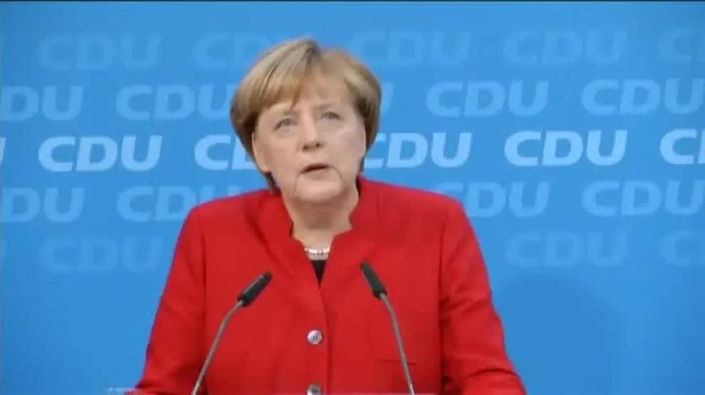 Merkel: "Estoy preparada para presentarme de nuevo a la Cancillería"