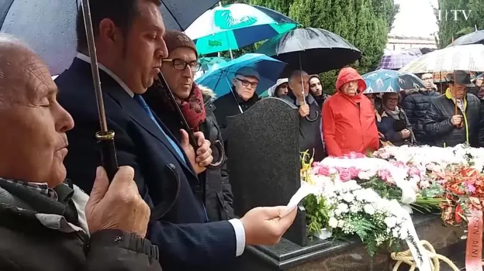 'La Palomica' en el entierro del Pastor de Andorra