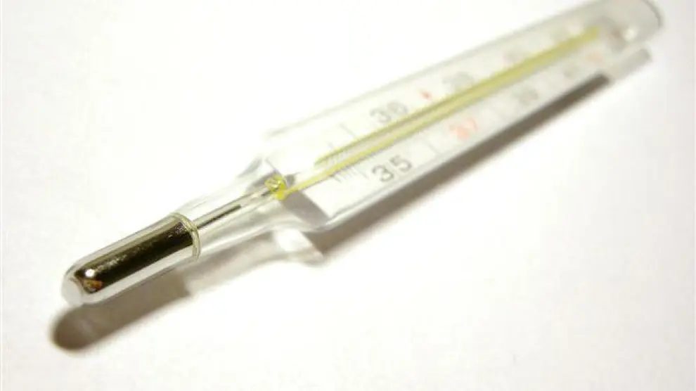 Imagen del tradicional termómetro de mercurio
