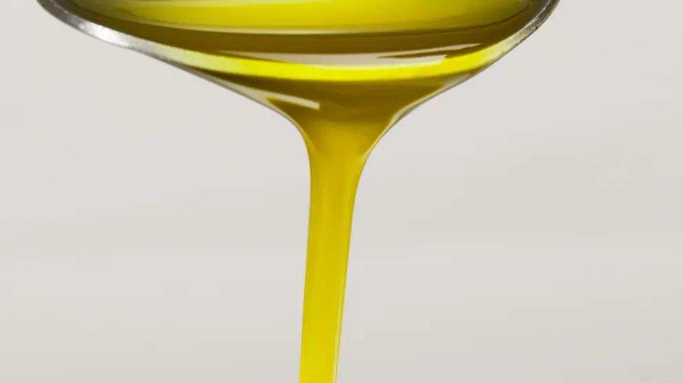 Una cucharada de aceite de oliva.