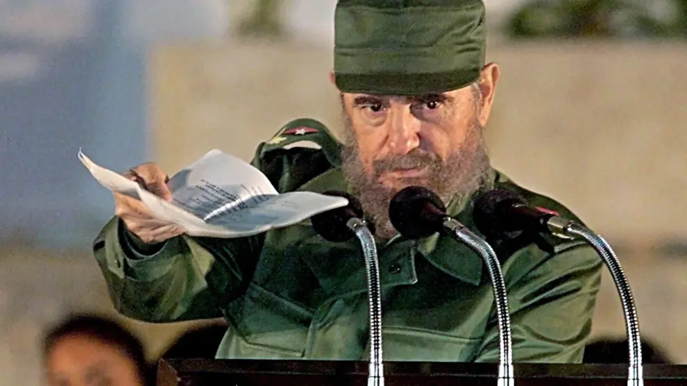 Fidel Castro era capaz de dar discursos de cinco horas y más, y siempre de pie