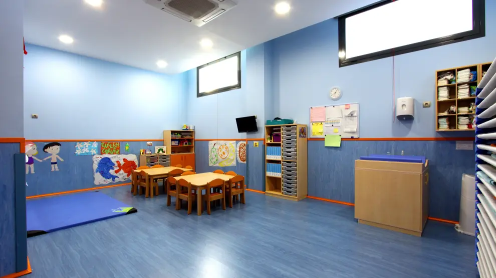 Las instalaciones, totalmente nuevas, incluyen un aula de psicomotricidad y un sistema de videovigilancia.