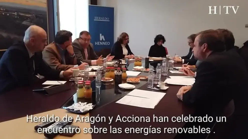 Heraldo de Aragón y Acciona celebran un encuentro sobre energías renovables