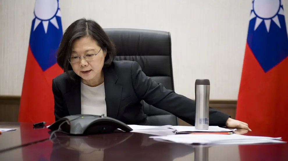 La presidenta de Taiwán, Tsai Ing-wen.