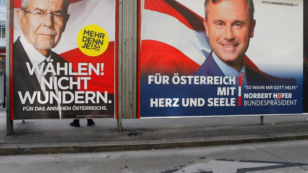 Candidatos a la elecciones presidenciales en Austria