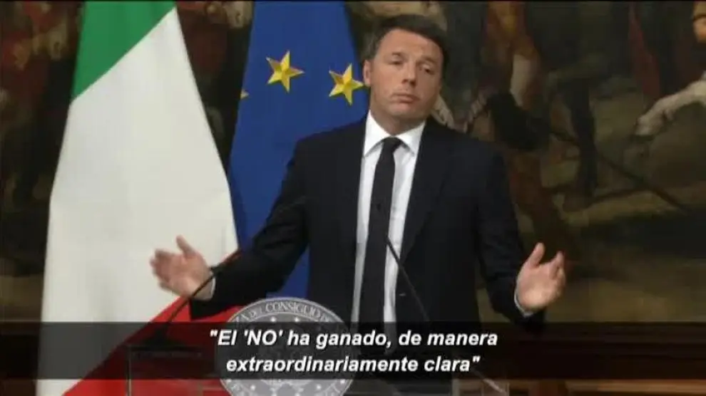 Renzi dimite tras ser derrotado en el referéndum