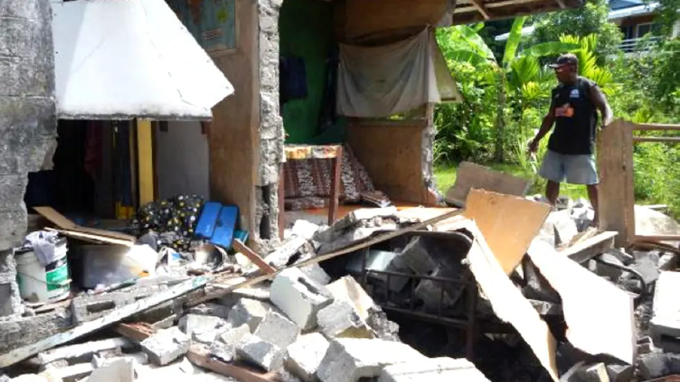 Un terremoto en Islas Salomón destruye casas y deja a miles de afectados.